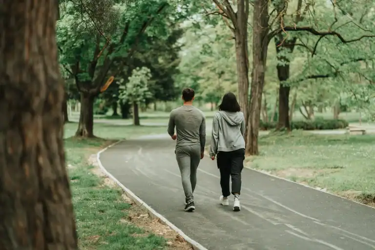 Walking is good for health.